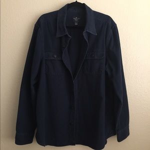 American Eagle Cotton Over Shirt, Size XXL